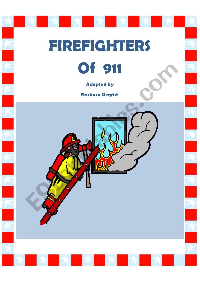 Firefighters story/cover sheet