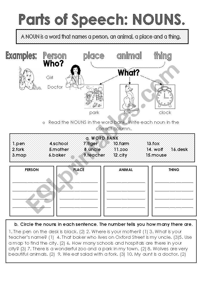 parts-of-the-speech-nouns-esl-worksheet-by-nurikzhan