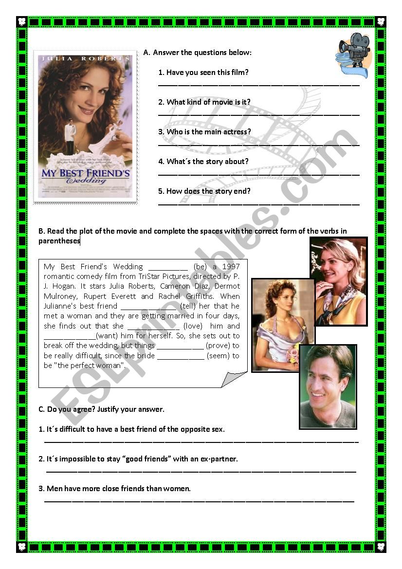 MOVIE : MY BEST FRIENDÂ´S WEDDING