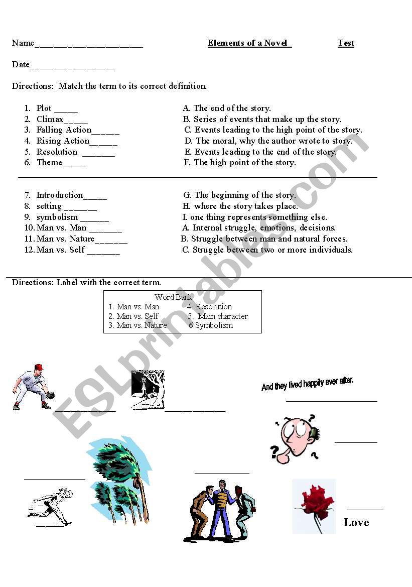 Plot worksheet