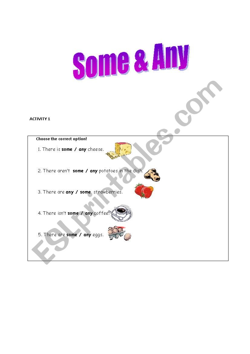 some&any worksheet