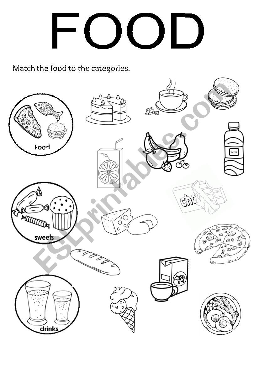 Food worksheet