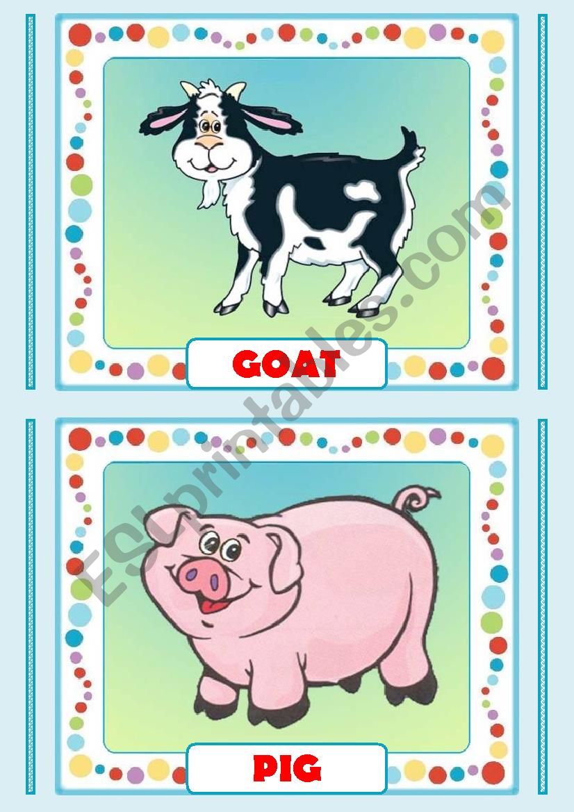 Animals Farm 1 worksheet