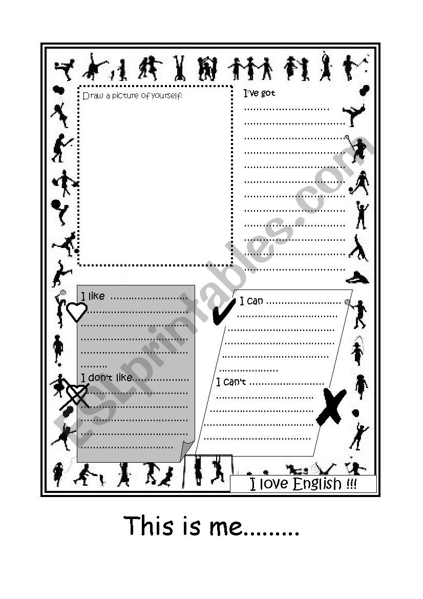 Can/cant, like4dont like worksheet