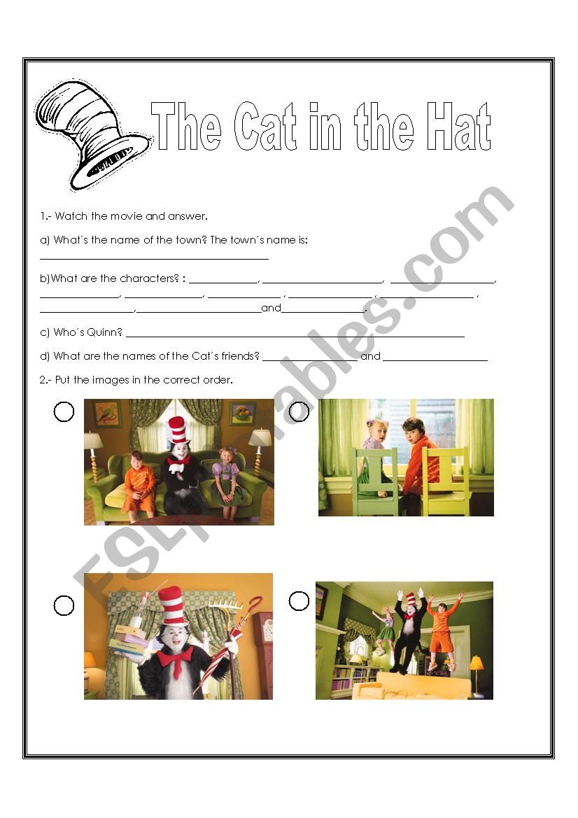 The Cat in the Hat by Dr.Seuss