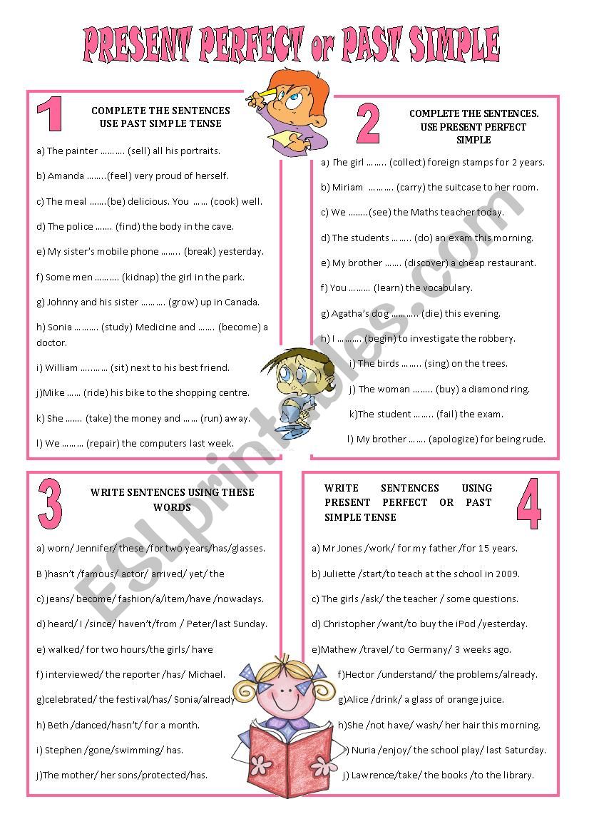 present-perfect-or-past-simple-esl-worksheet-by-mariaah