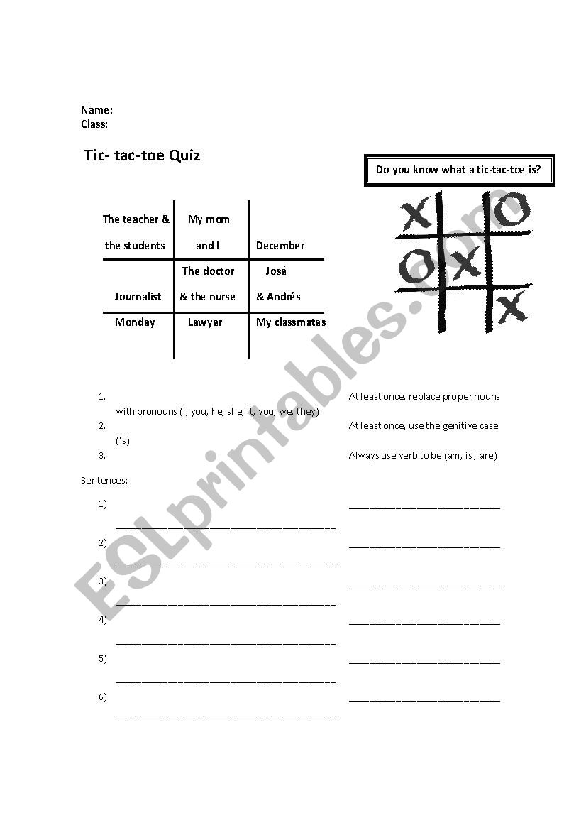 possessive adjectives quiz worksheet