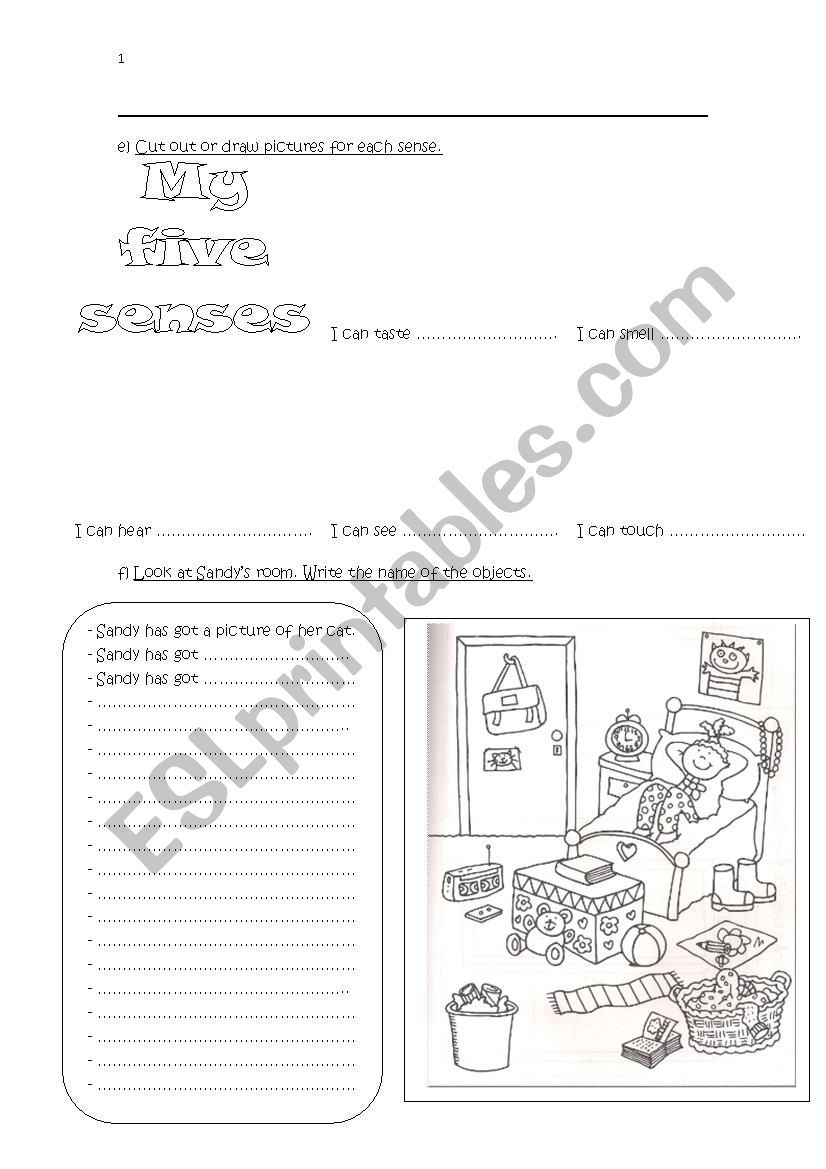 Different exercises 2 worksheet