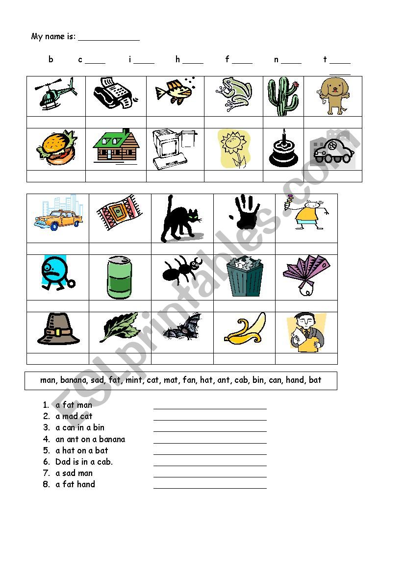 English worksheets: Abc´s Review 2