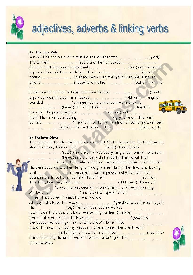 adjectives-adverbs-linking-verbs-esl-worksheet-by-gilorit