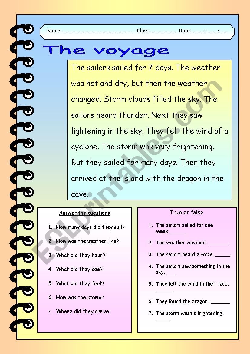 the-voyage-esl-worksheet-by-meyling