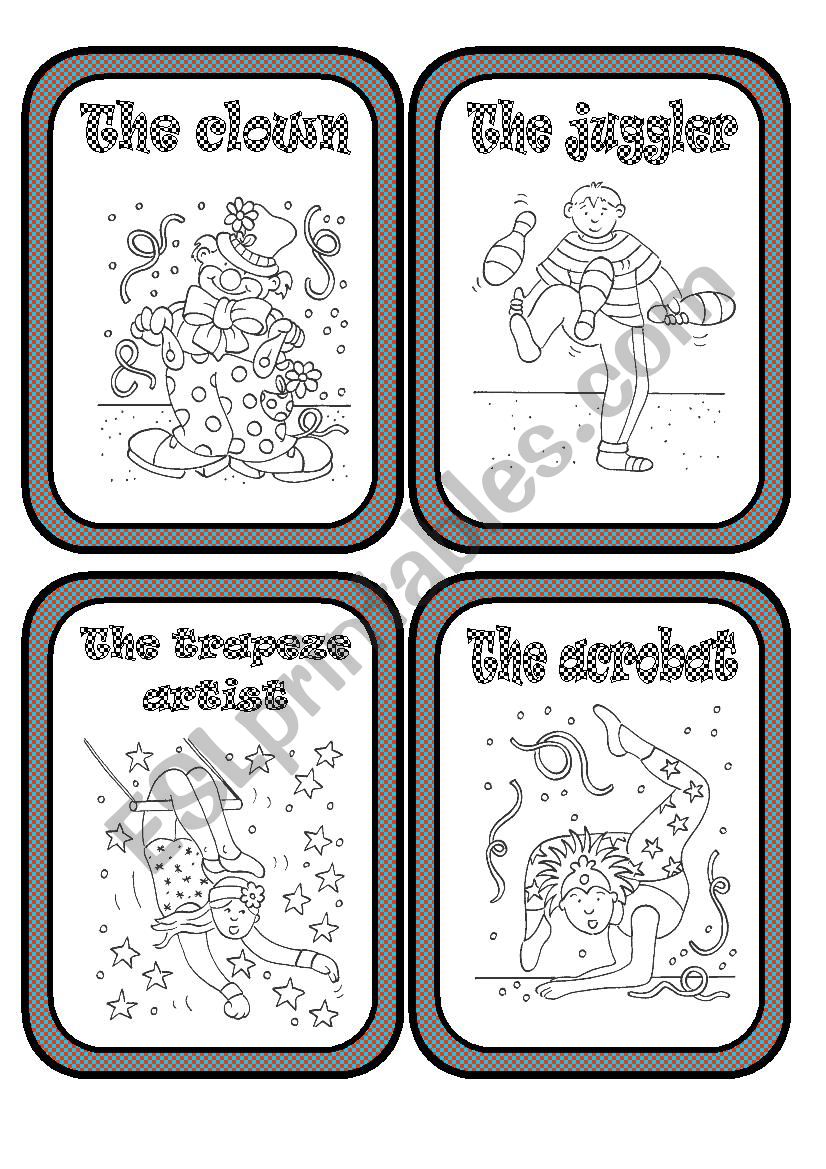 At the Circus Part 2 worksheet