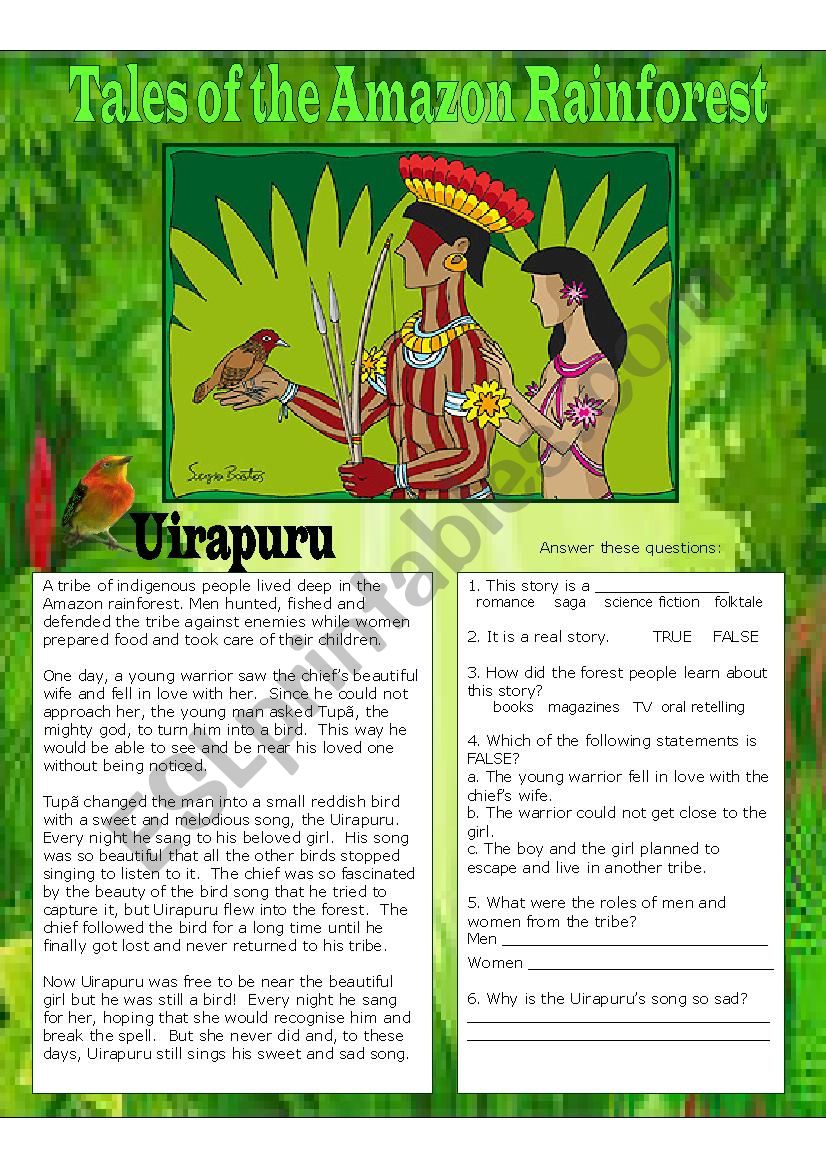 Tales of the Amazon rainforest - the Uirapuru