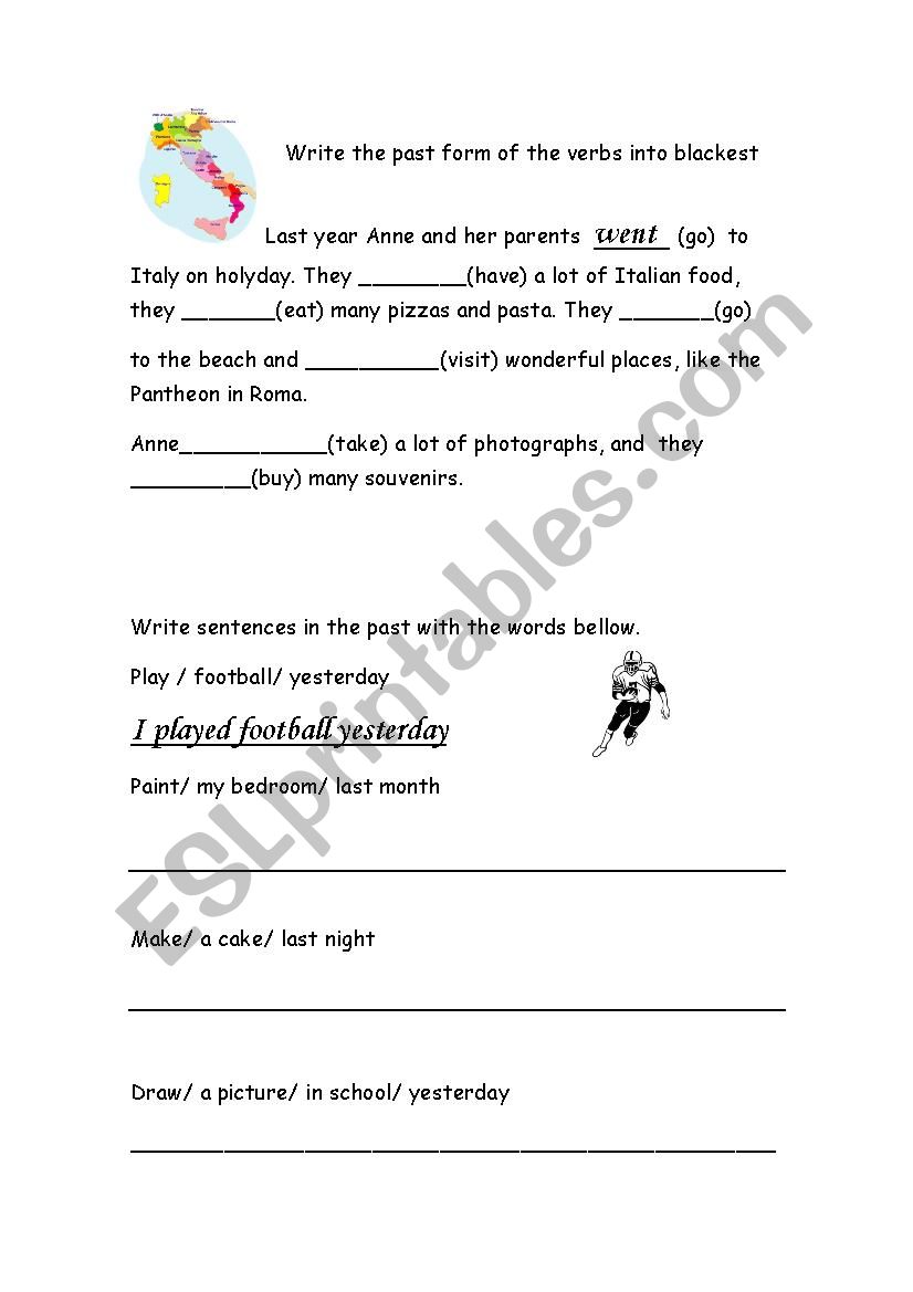 Past Simple worksheet