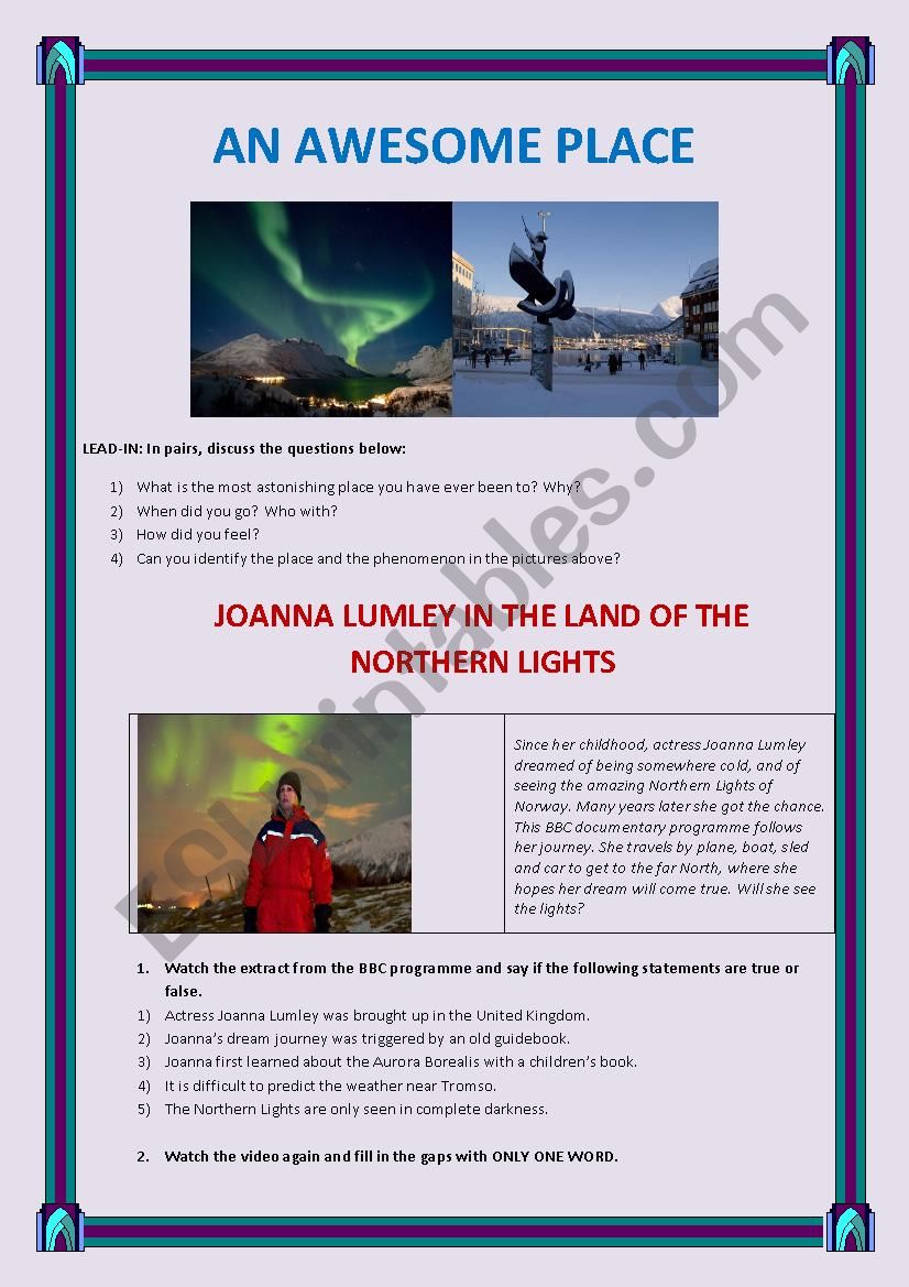 TRAVEL: The Land of the Northern Lights