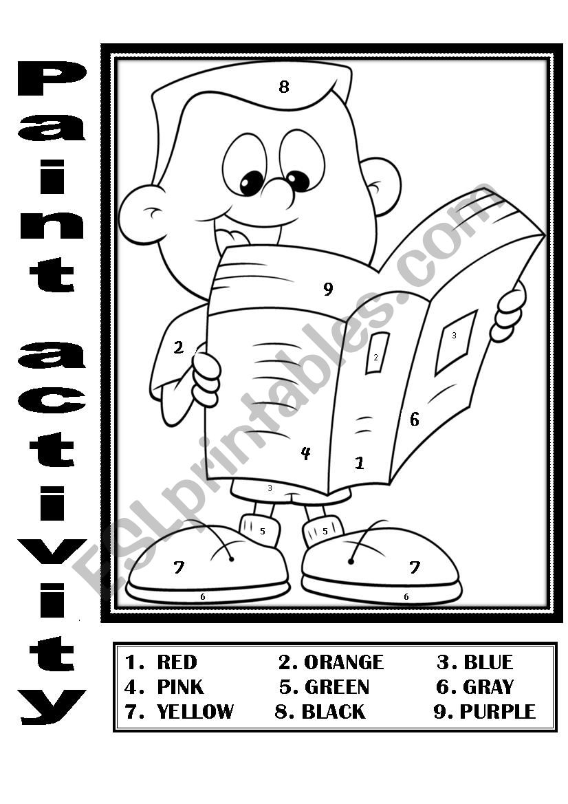 Color Activity worksheet