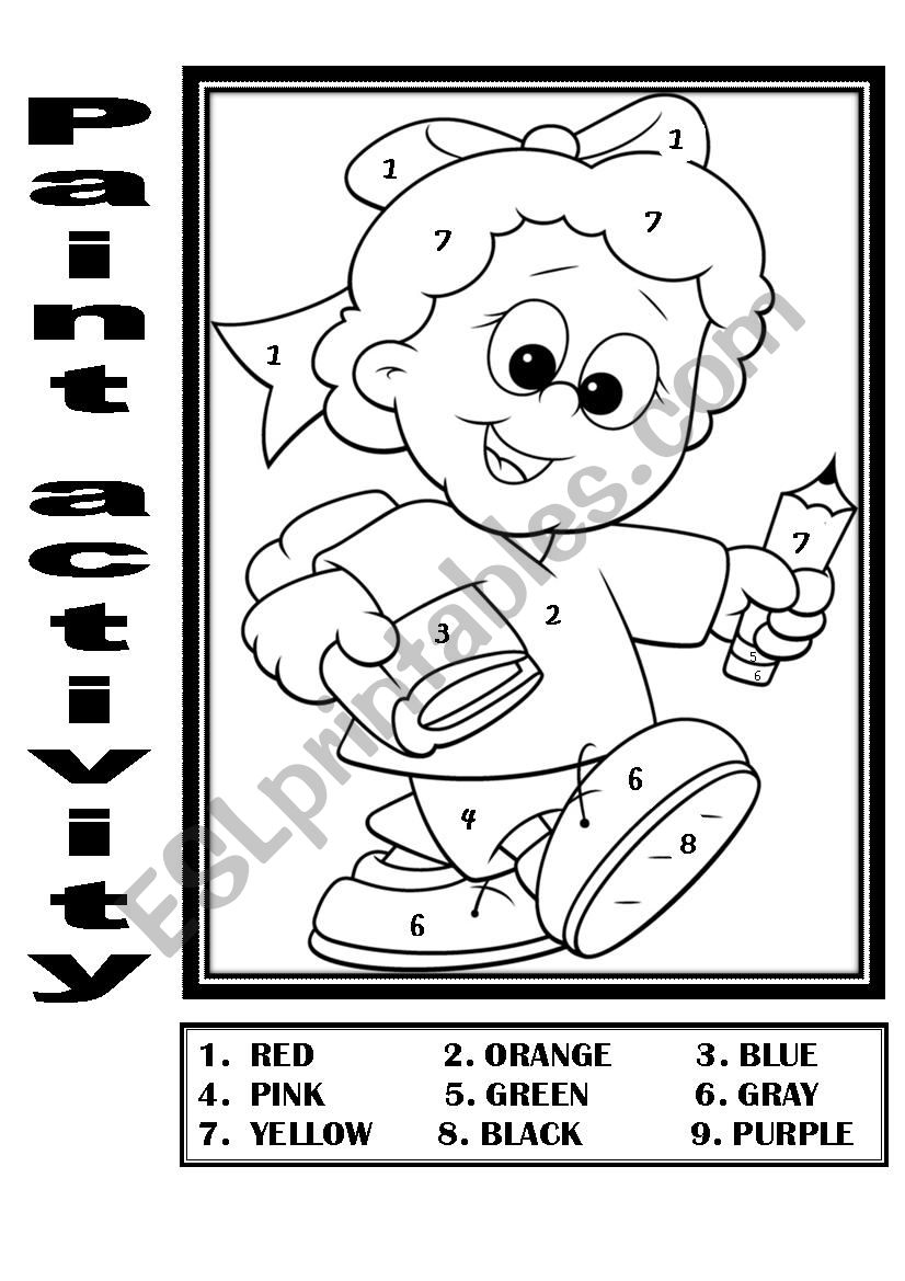 Color Activity 2 worksheet