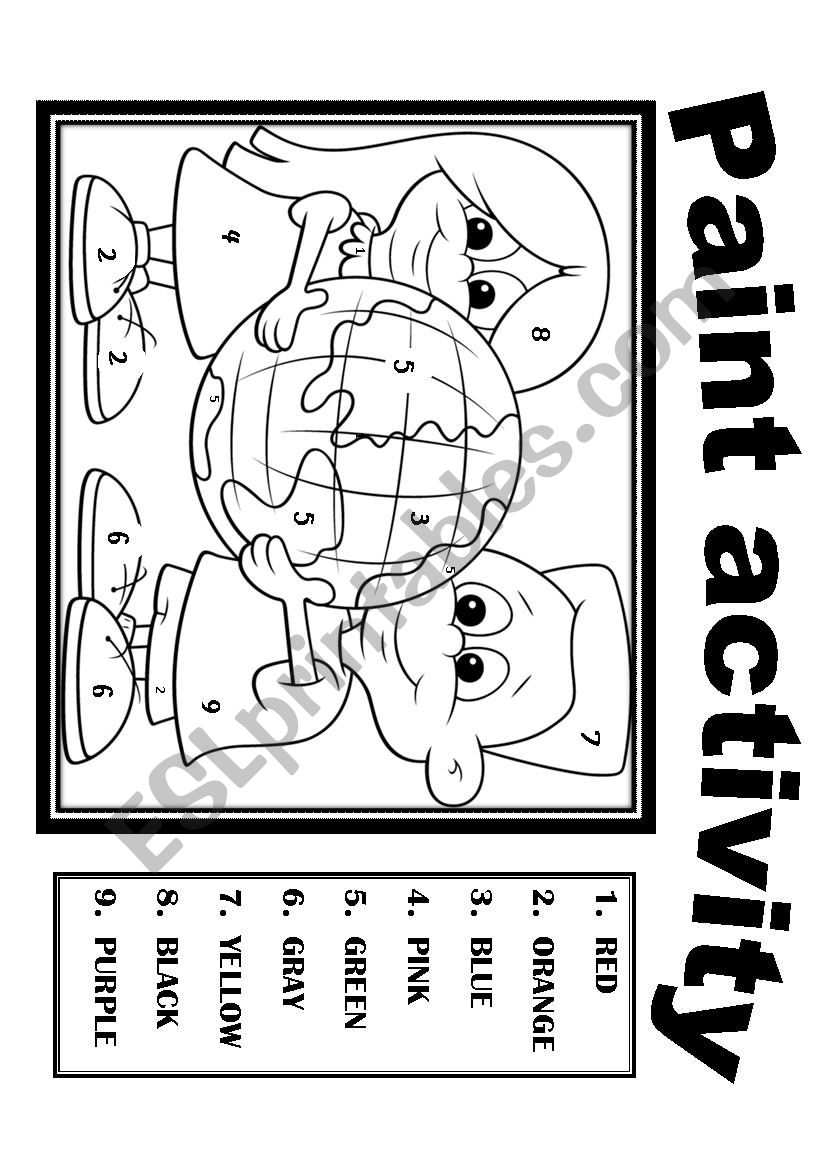 Color Activity 3 worksheet