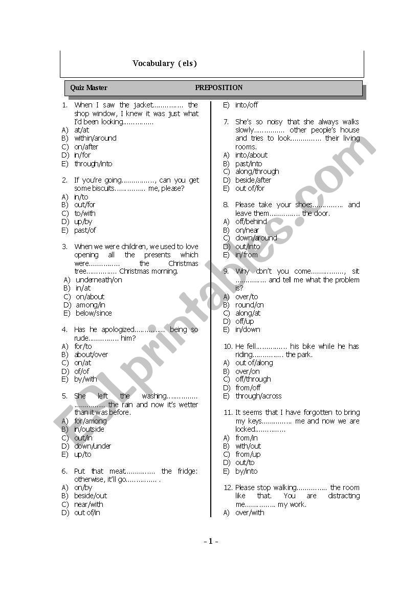 test_your_preposition worksheet