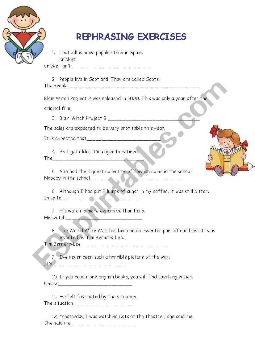 final exam worksheet