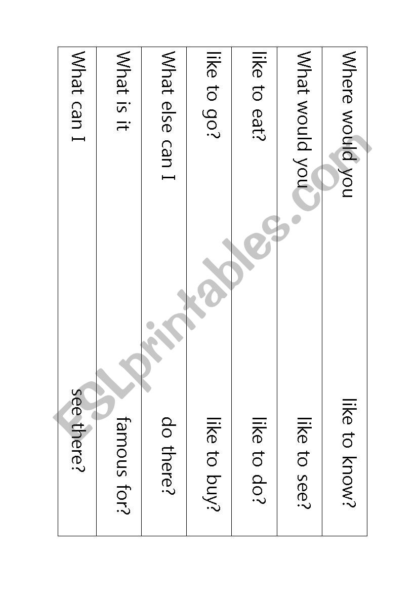 Sentence Race worksheet