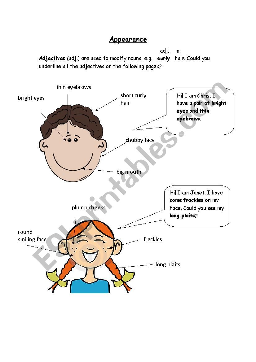 how-to-describe-appearance-esl-worksheet-by-jappetsang