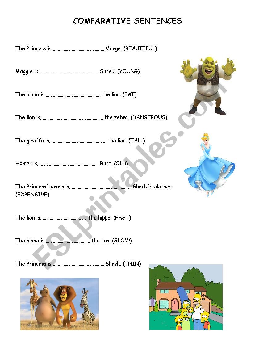 comparative-sentences-esl-worksheet-by-ticaelasa