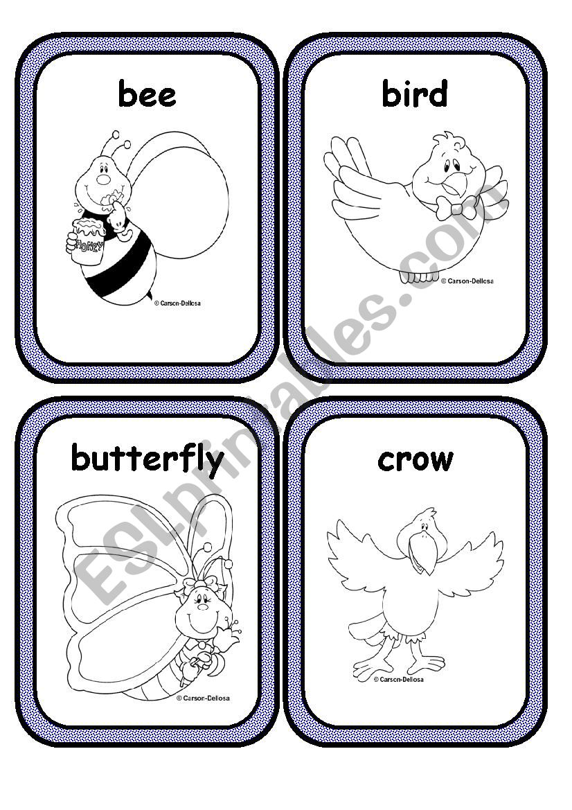 Animals worksheet