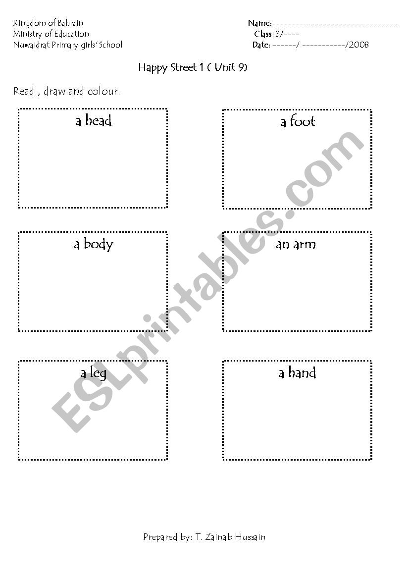 Revision worksheet