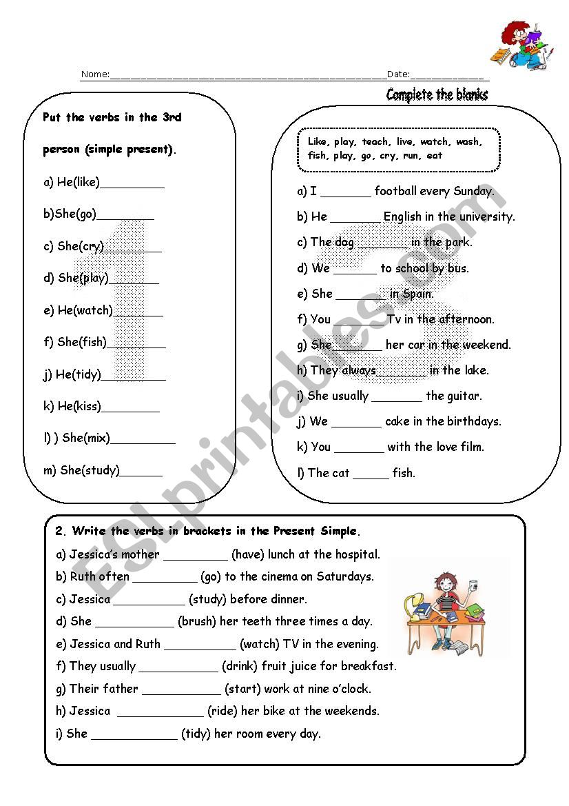 Worsheet worksheet