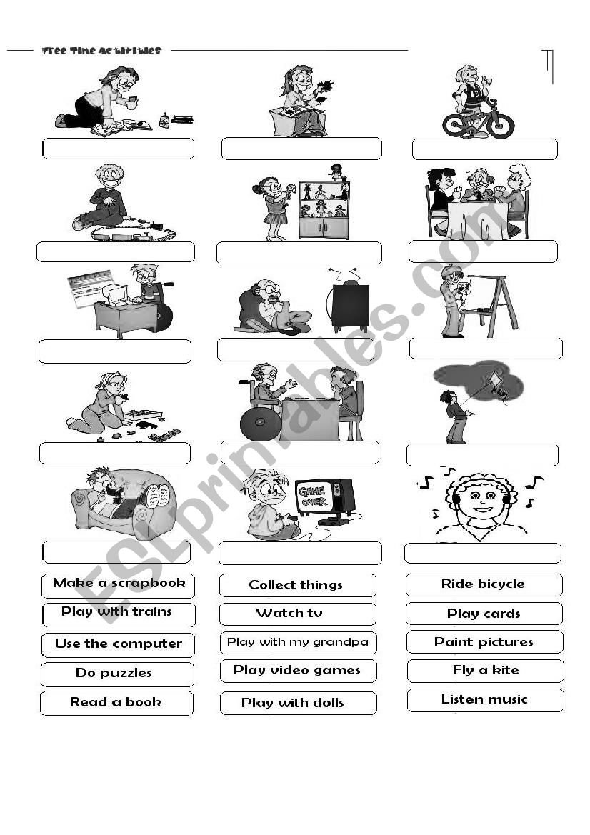 Jobs-occupation worksheet