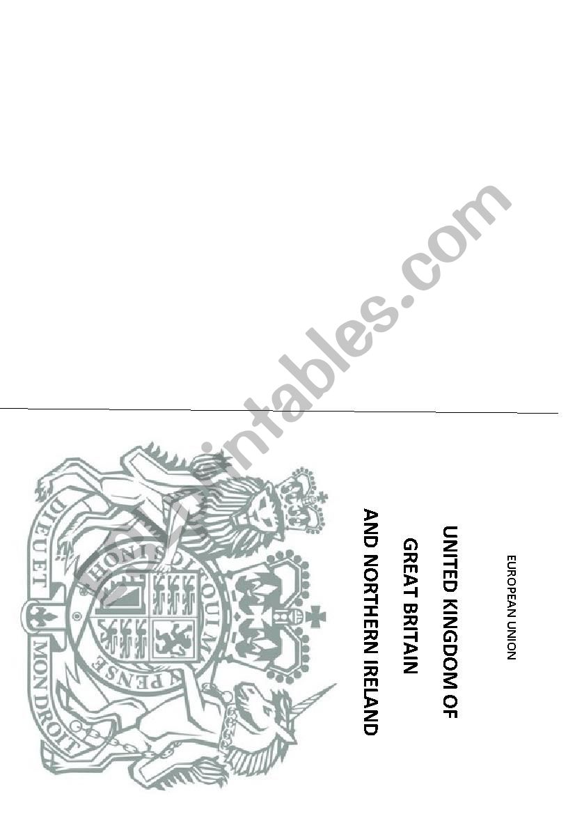 british passport worksheet