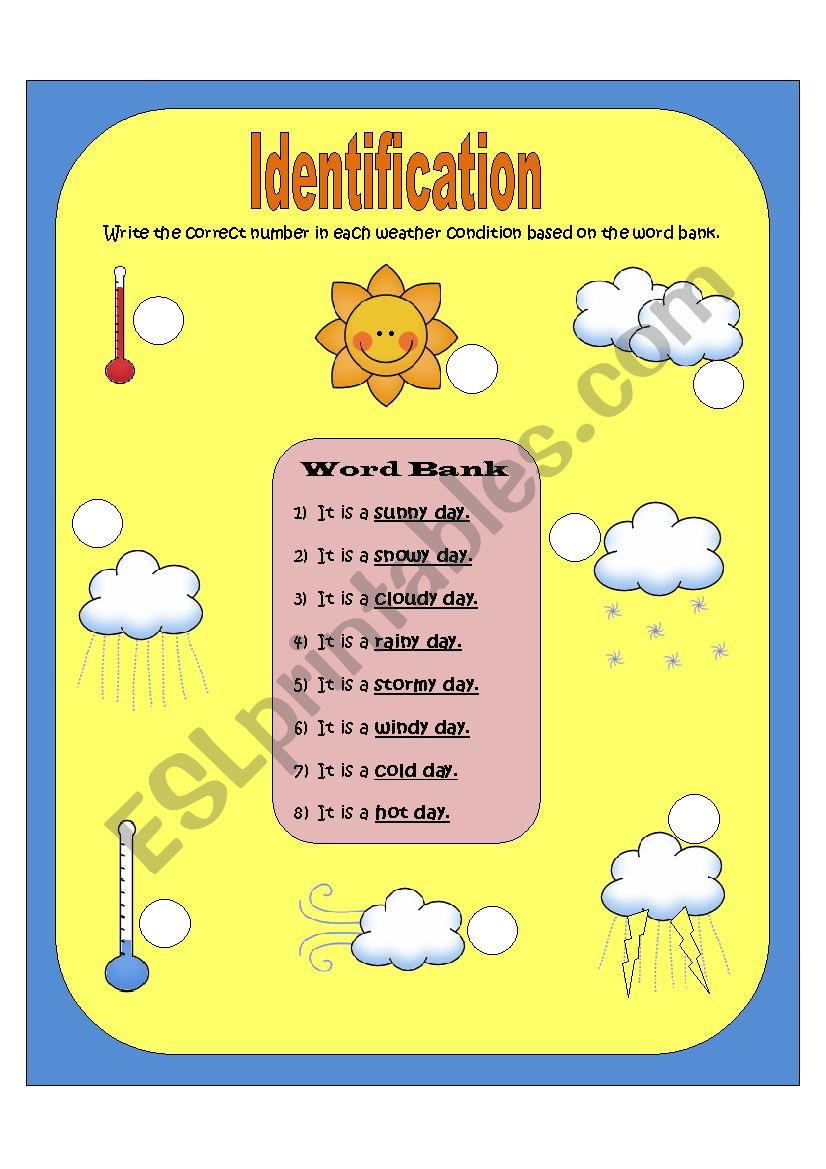 Weather Condition - Identification