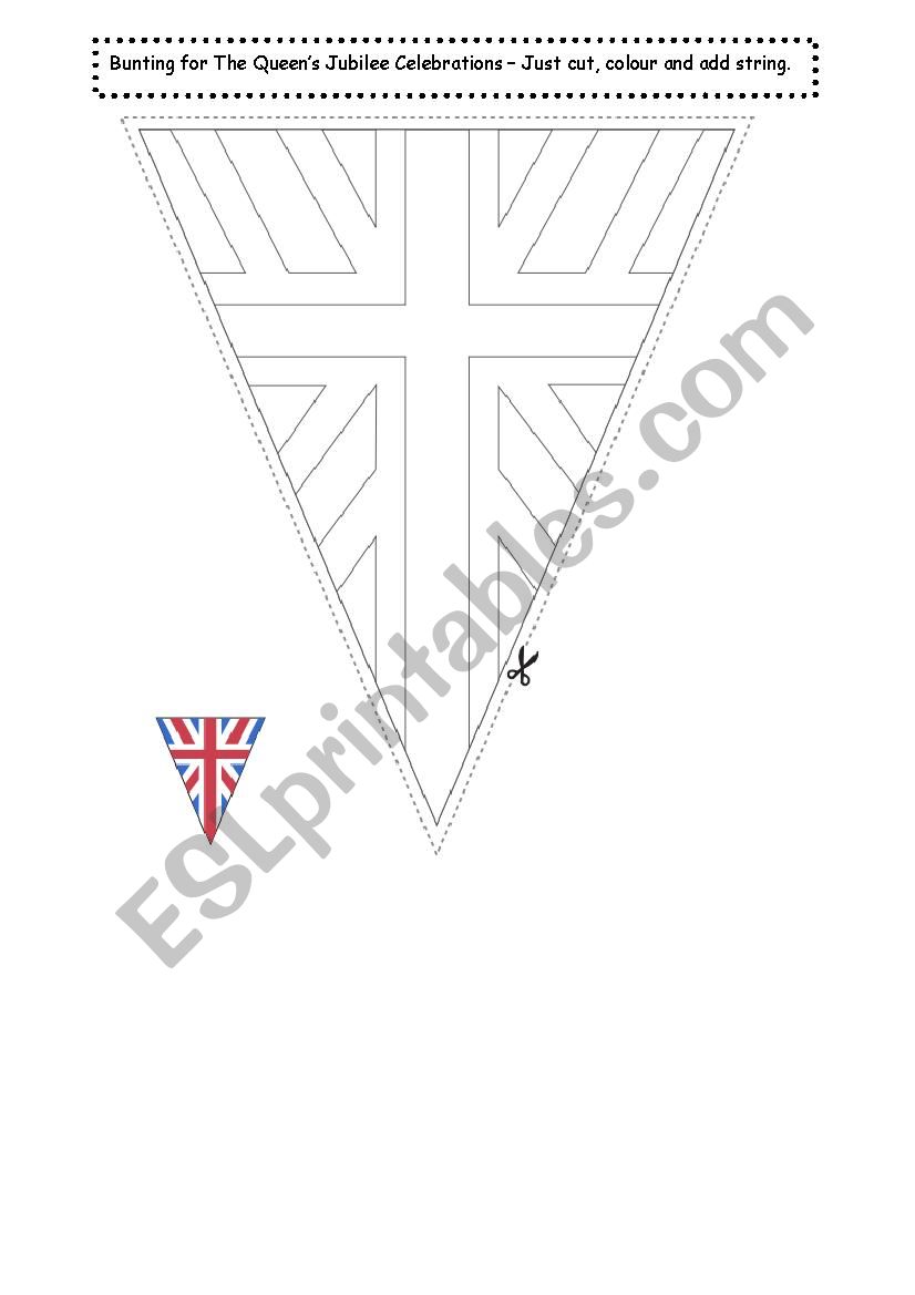 The QueenÂ´s Diamond Jubilee Quiz- Part 4 - flag bunting prize
