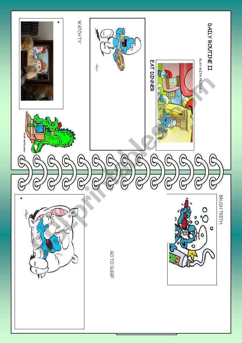 Daily Routine II worksheet