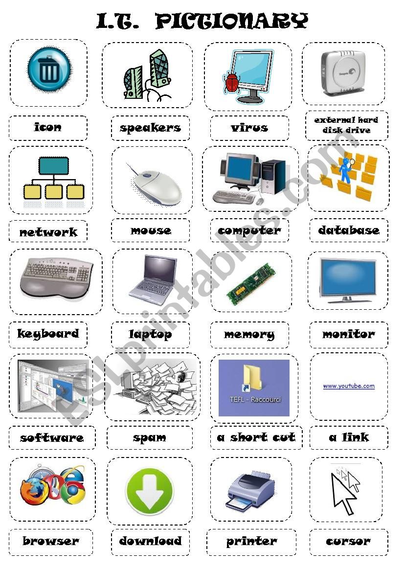 INFORMATION TECHNOLOGY PICTIONARY