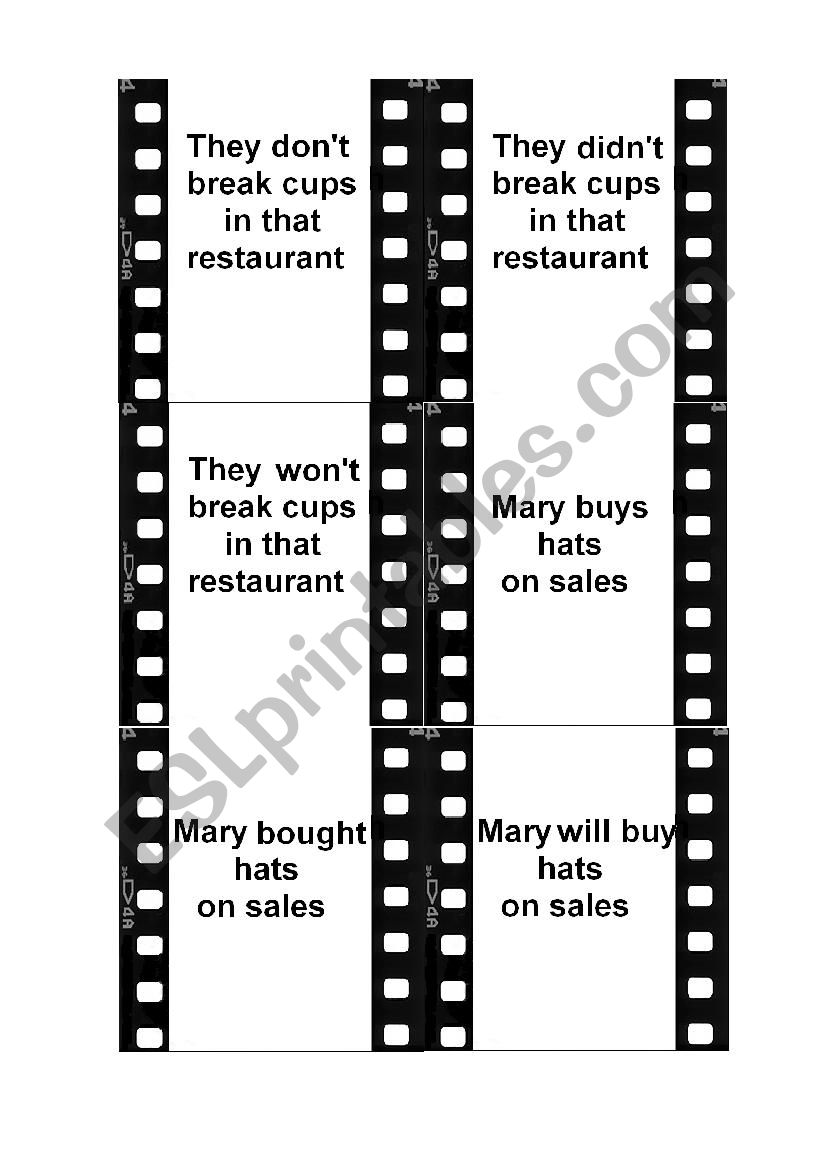 All Simple Tenses Game part 3/6