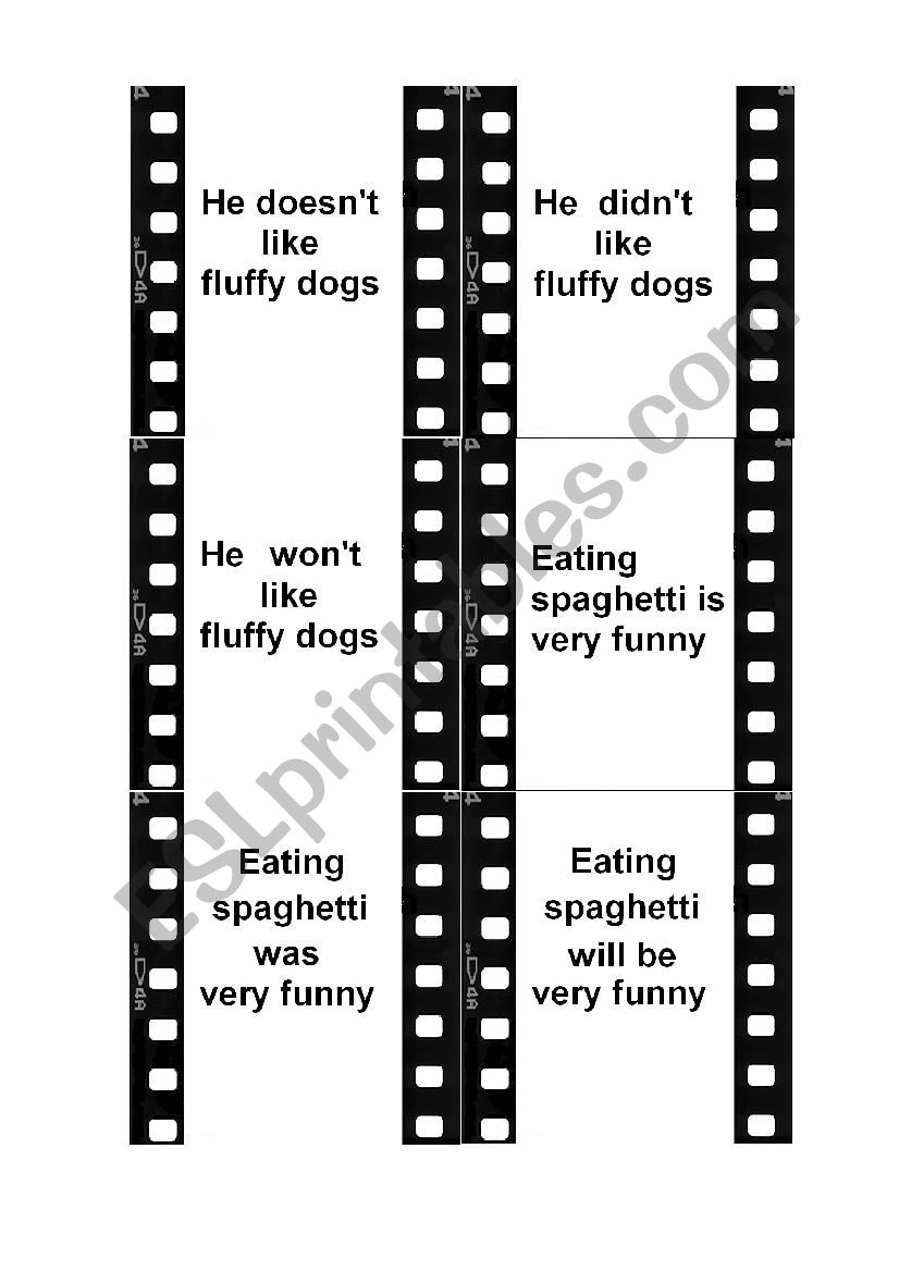 All Simple Tenses Game part 4/6