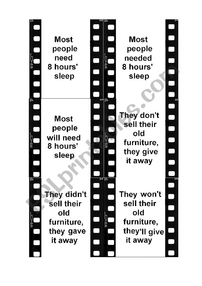 All Simple Tenses Game part 5/6