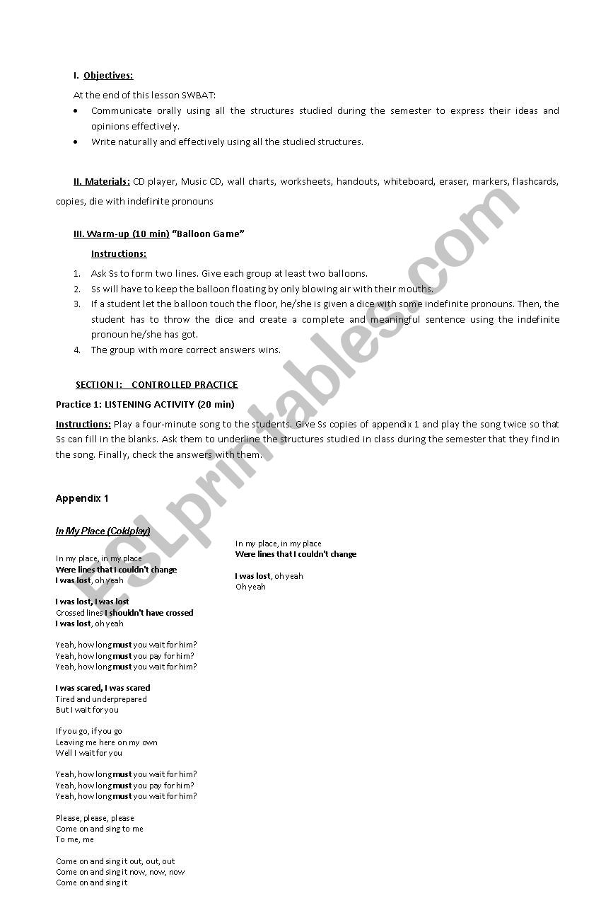 general review Simple Present/Modals/going to/will