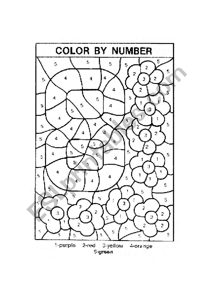 How many? worksheet