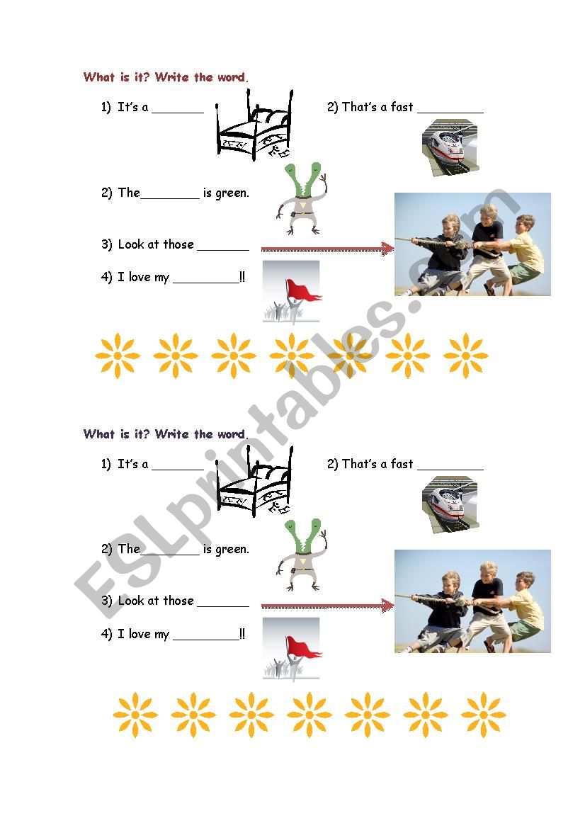 Vocabulary-Bright Sparks Unit 2