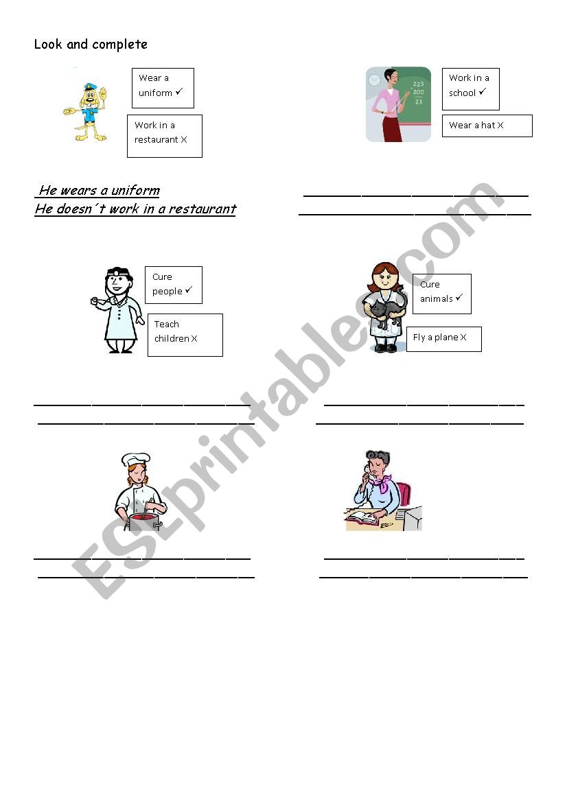 present simple worksheet