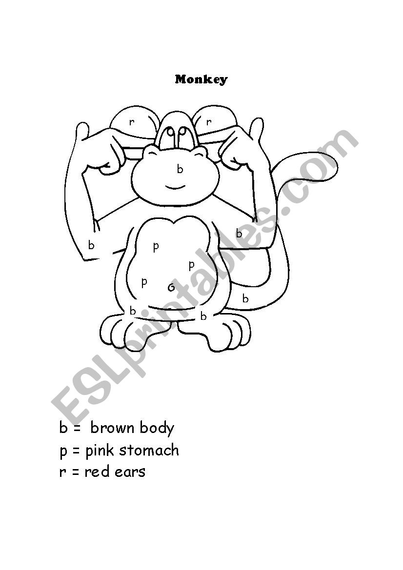 Animals worksheet