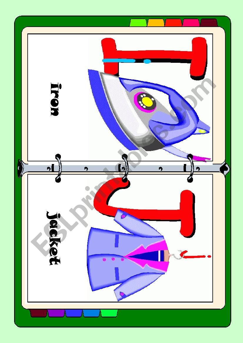 My Alphabet MINIBOOK Part 3 worksheet