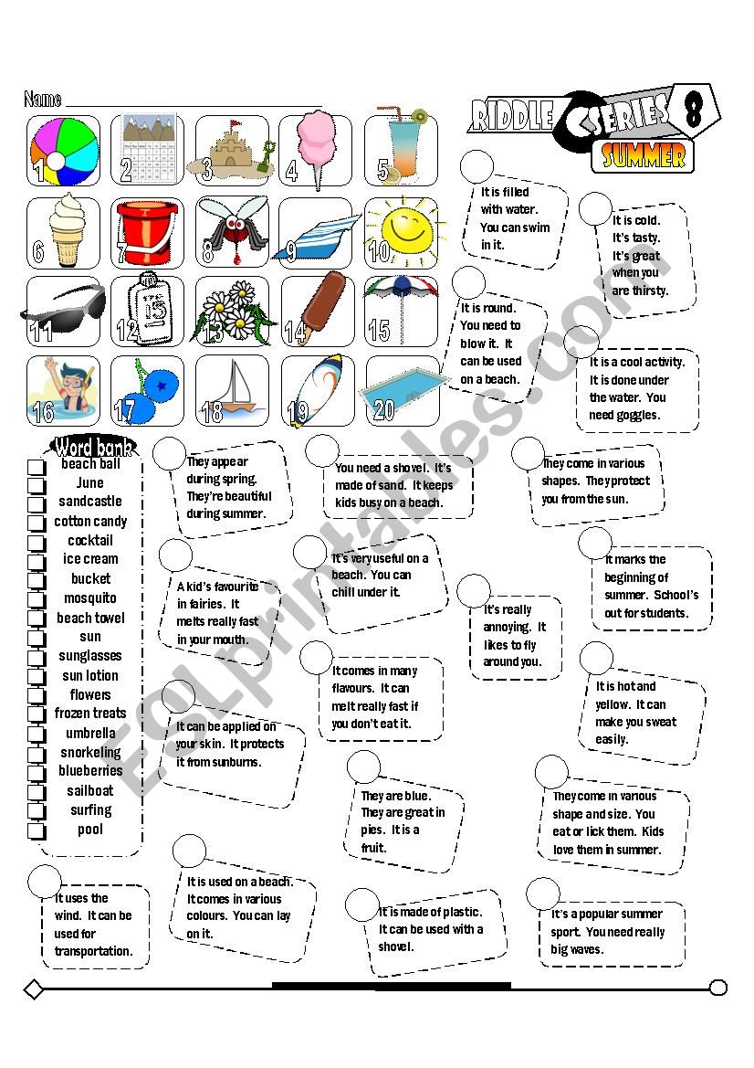 Riddle Series_08 Summer (Fully Editable + Key) 