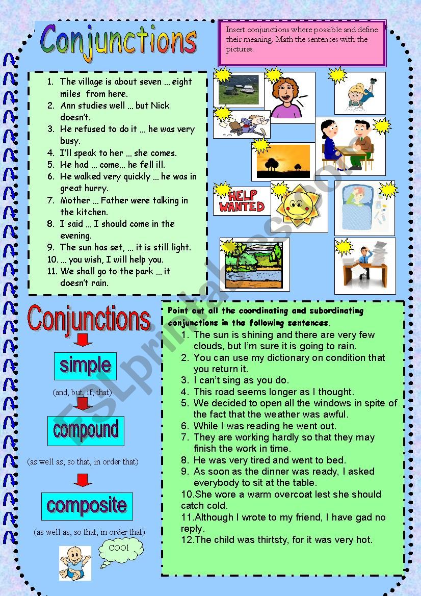 conjunctions-esl-worksheet-by-sorokaira