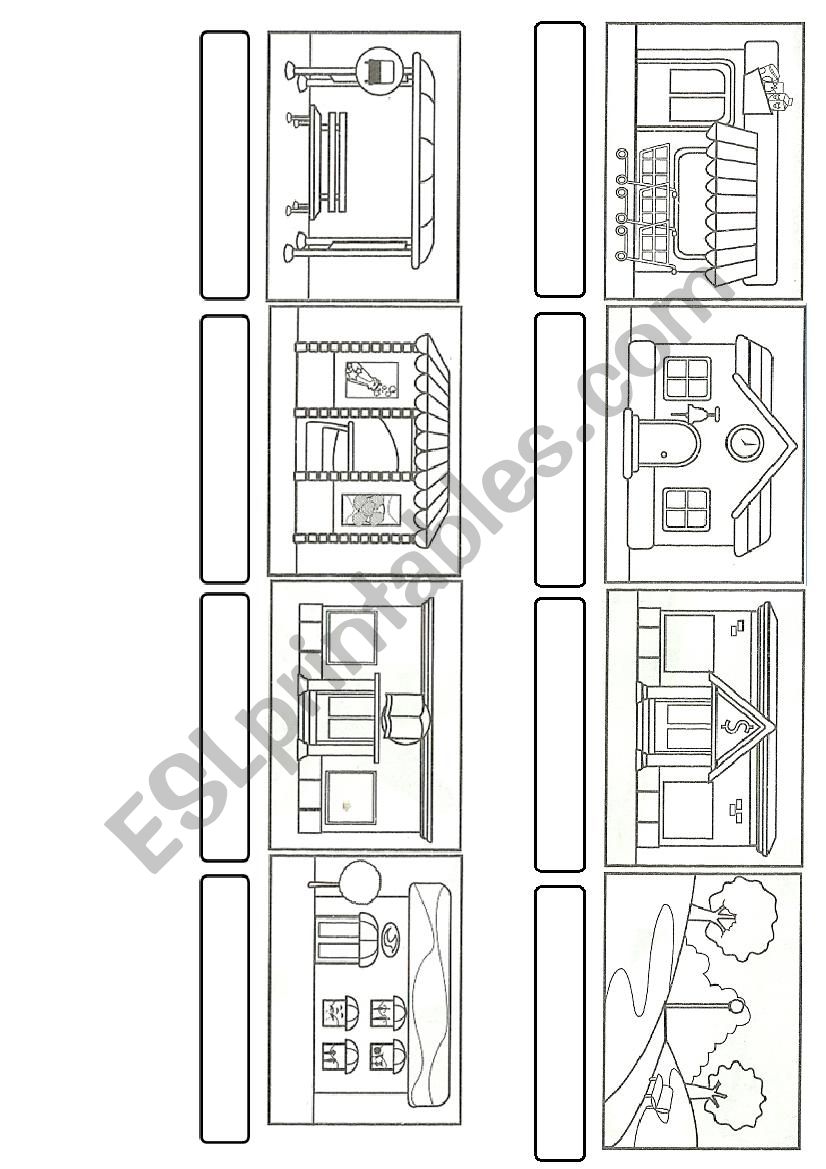 Places2 worksheet