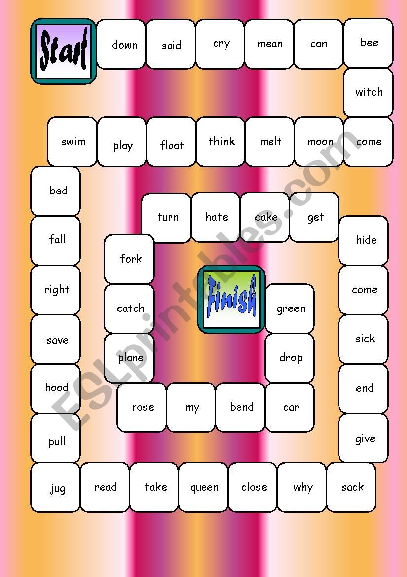 Rhyming words worksheet