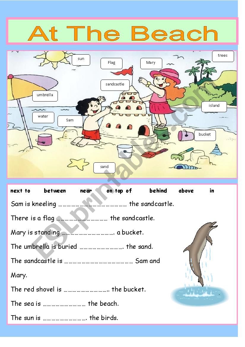 Working with words worksheet